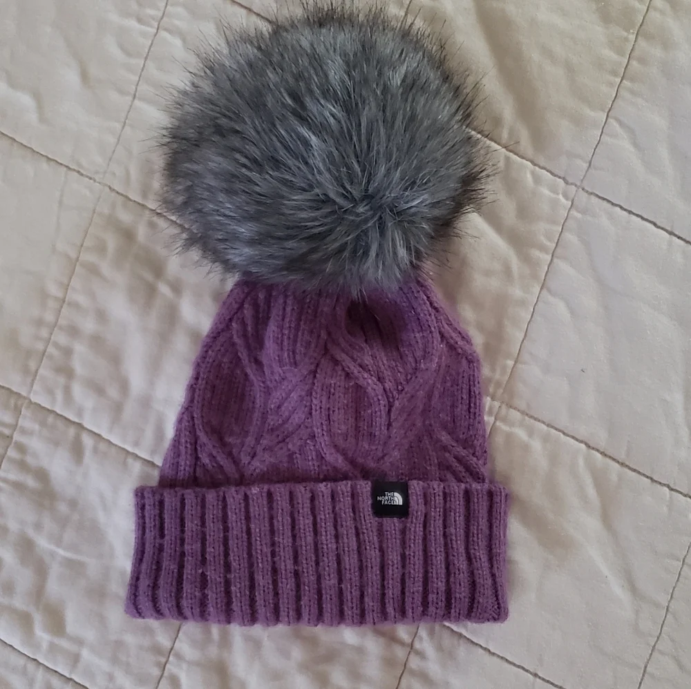 North Face Pom Beanie Kids Youth Hat